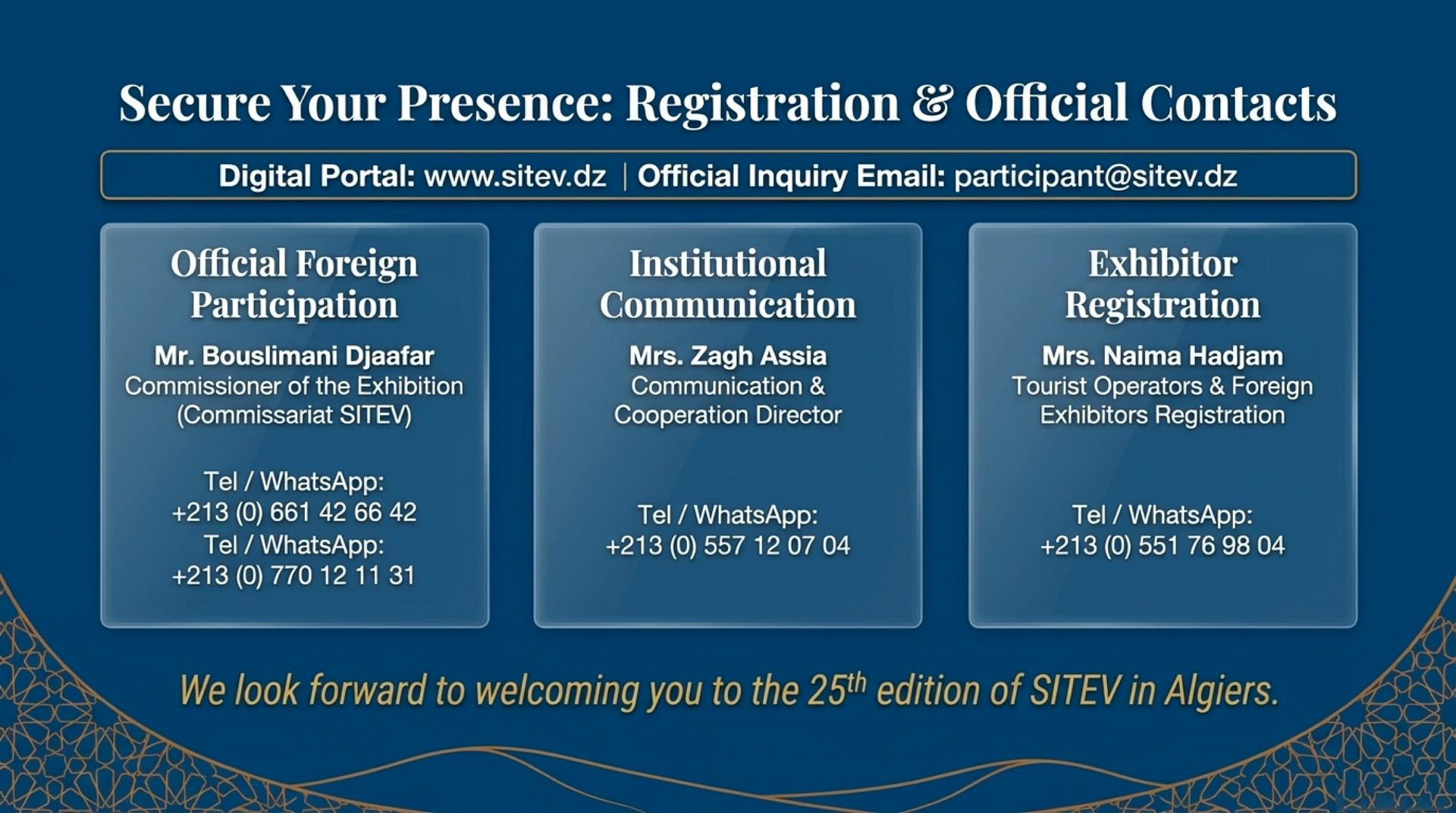 25th International Tourism & Travel Exhibition (SITEV 2026)